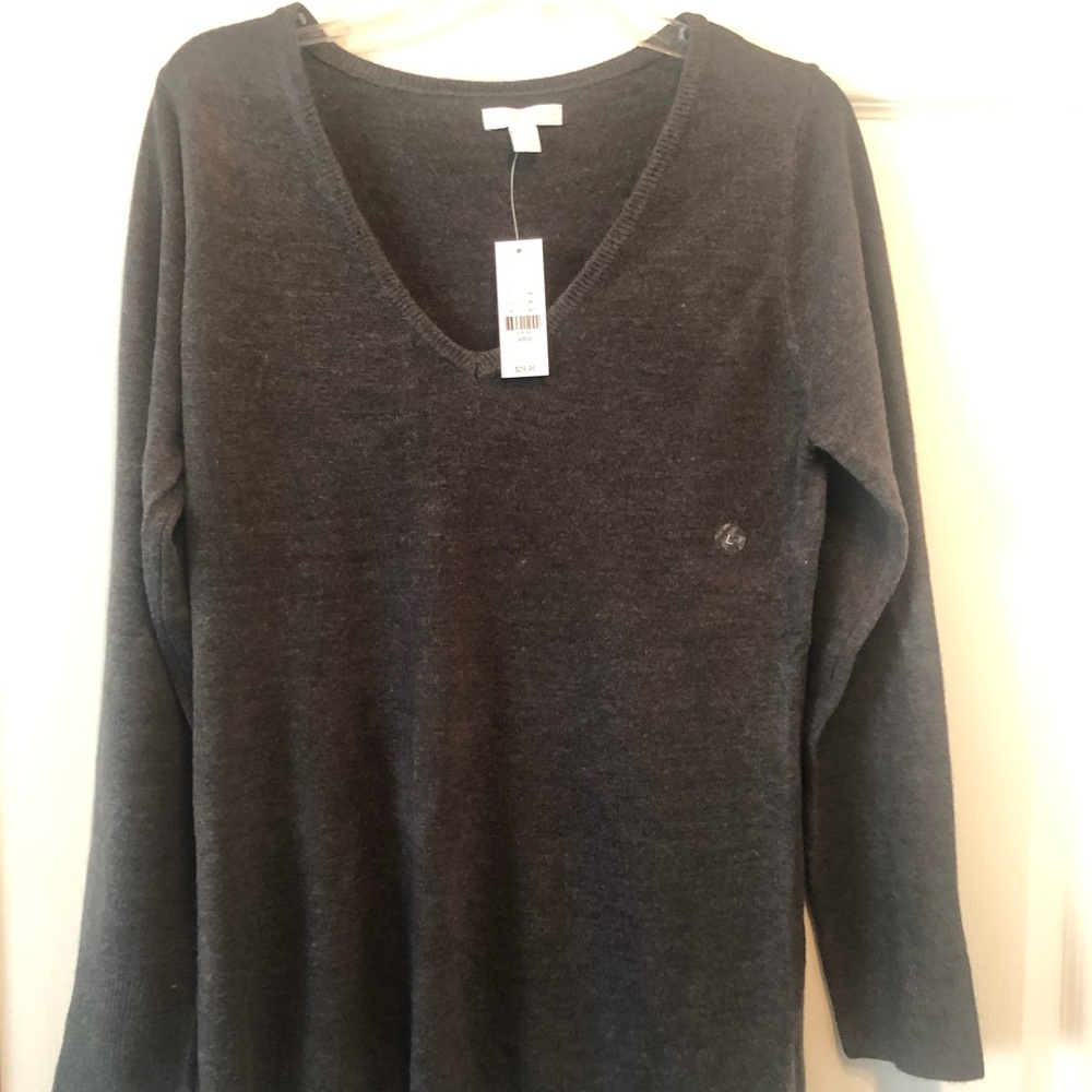 New York & Company Grey Sweater top